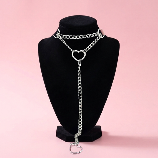 Leather Swivel Collar