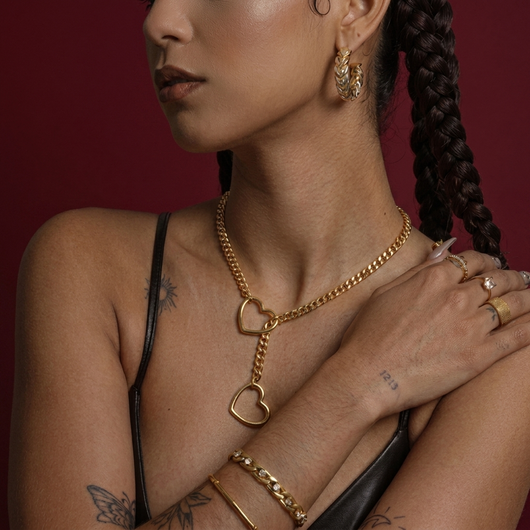 Heart Slip Chain